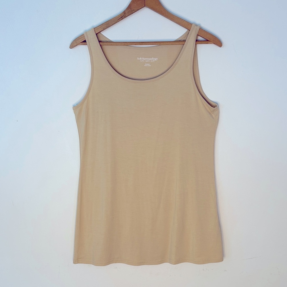 SOFT SURROUNDINGS Golden Tapestry Safra Shirt Sheer Tunic SZ M - Picture 7 of 10